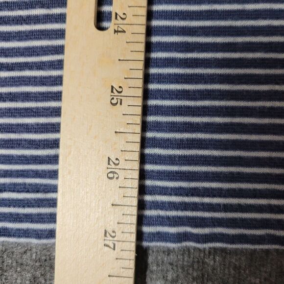 Men's Striped Polo Shirt - BlueFaherty Polo Shirt Men's Size XL Long Sleeve - Picture 8 of 8